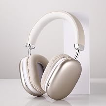BT1638 Over-Ear Wireless Headphones, Premium Padded Headband, Champagne USB-C Charging, Bluetooth Headphones， Long Endurance Flight of up to 40 Hours，Fashionable and Colorful (Gold) - Image 1