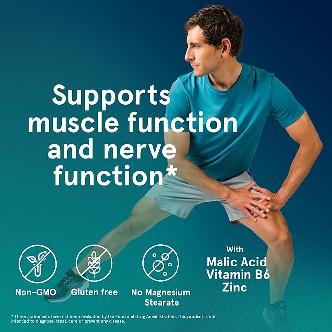 Puori Magnesium Complex Supplement - High Absorption Magnesium Taurinate & Gluconate, Zinc, Vitamin B6 & Malic Acid for Sleep Support, Immune & Bone Health & Muscle Recovery - 120 Vegan Capsules