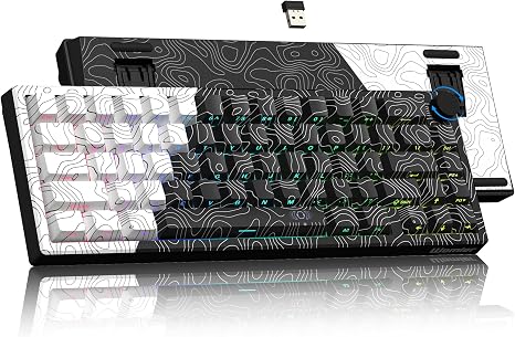 Womier Wireless Gaming Keyboard 60 Percent with QMK/VIA
