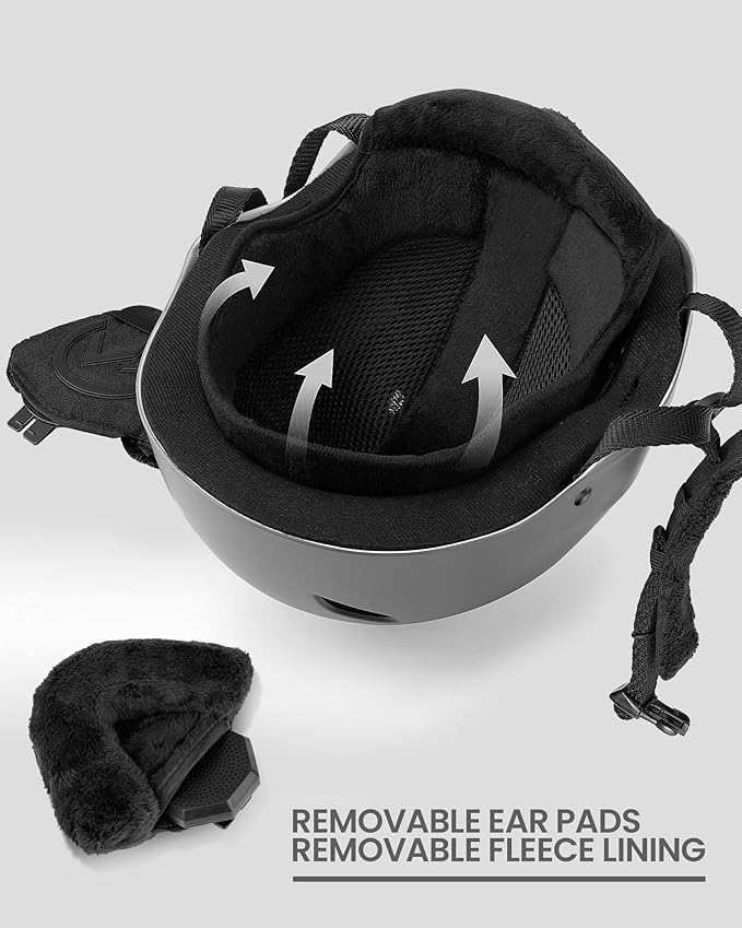 OutdoorMaster Kelvin Ski & Snowboard Helmet Set with Goggles for Men, Women & Youth