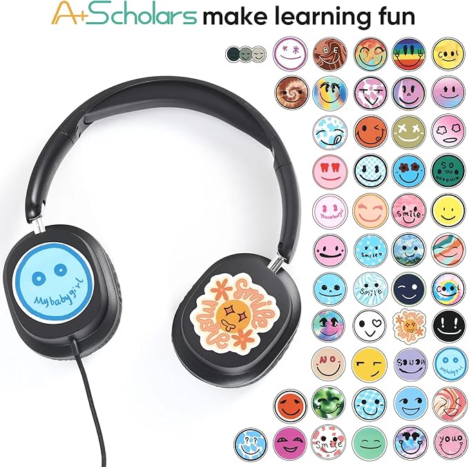 Kids Headphones Bulk 10 Pack for School, HD Mic Stereo Sound Over-Ear Headphones for Classroom, Comfortable Fit, Foldable, 3.5mm Jack Wired Headphones for Kids ipad Tablets Computer Travel