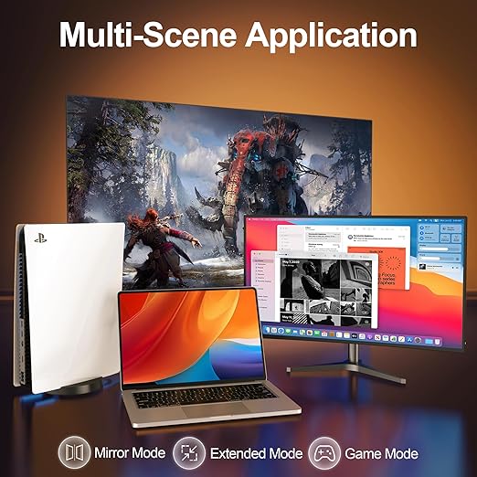 4K HDMI 2.0 Cable 10FT 5-Pack, High Speed 18Gbps HDMI Cord, Support 4K@60Hz & 2K@240Hz, HDR10, 3D, ARC, Dolby, DTS, HDCP 2.2 for PS5, Xbox, Switch, TV, PC, Monitor, Graphics Card