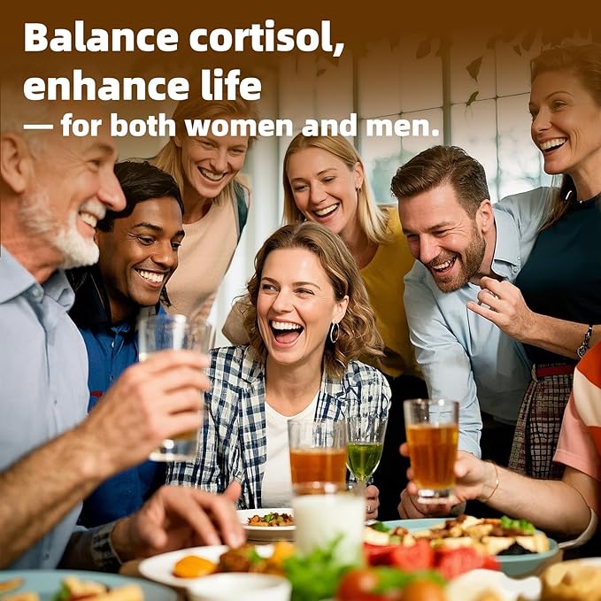 2 Pack Cortisol Supplements for Women & Men, with 200mg Ashwagandha, L-Theanine & Phosphatidylserine, 21-in-1 Cortisol Manager Reducer Liquid Drops, Support Night, Focus & Energy, Pineapple