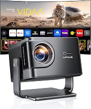 Outdoor Projector 4K [VIDAA Live TV/60W Dolby/1450 ISO] with WiFi6 & Bluetooth, Smart Projector Compatible with Netflix, AI Voice Control & Auto Focus, HDR10, Home Theater & Outdoor Movie Proyector - Image 1