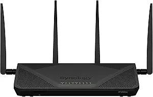 Synology RT2600ac – 4x4 dual-band Gigabit Wi-Fi router, MU-MIMO, powerful parental controls, Threat Prevention, bandwidth management, VPN, expandable coverage with mesh Wi-Fi