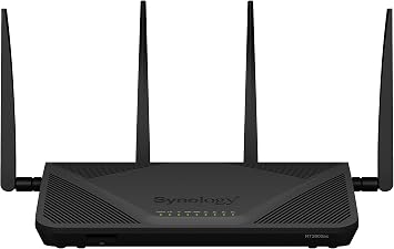 Synology RT2600ac – 4x4 dual-band Gigabit Wi-Fi router, MU-MIMO, powerful parental controls, Threat Prevention, bandwidth management, VPN, expandable coverage with mesh Wi-Fi