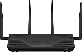 Synology RT2600ac – 4x4 dual-band Gigabit Wi-Fi router, MU-MIMO, powerful parental controls, Threat Prevention, bandwidth management, VPN, expandable coverage with mesh Wi-Fi