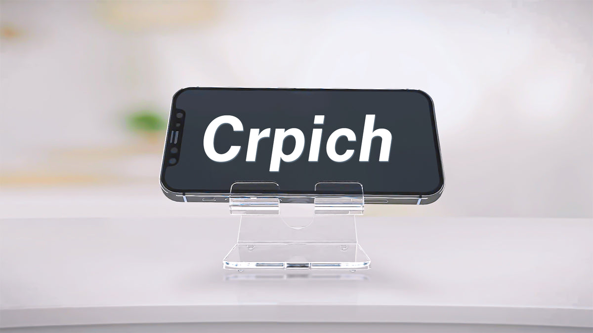 Crpich Acrylic Cell Phone Stand, Portable Clear Phon | Phone Accessori - Image 8