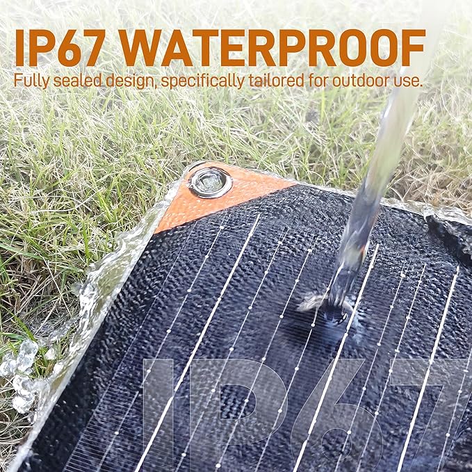 SUNAPEX 12V 30 Watt Solar Trickle Charger Maintainer - Waterproof Solar Powered Battery Charger - Solar Panel Kit Built-in Smart Charge Controller for Car Rv Trailer Truck Boat Automotive Marine