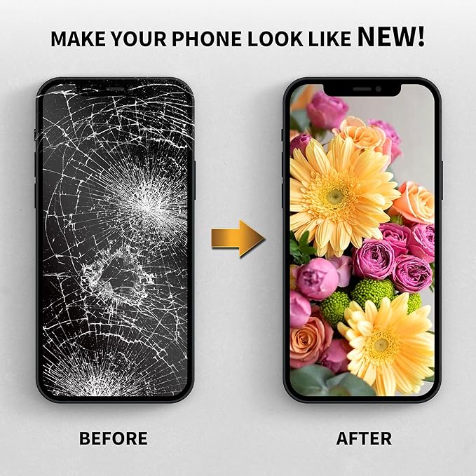 LCD Replacement Screen for iPhone 14 6.1 inch (Model A2649, A2881, A2884, A2883, A2882) Display digitizer Touch Screen w/Tool Set