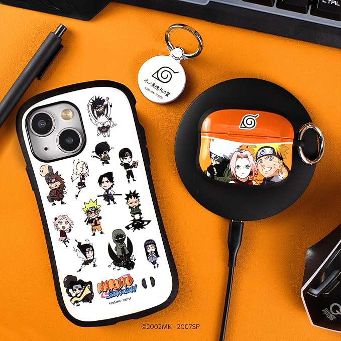 iFace Naruto Shippuden Anime Licensed Collection Universal Smartphone Ring Holder Kickstand Accessory ??Stick On Phone Stand/Hand Gripper Compatible with iPhone, Samsung Galaxy, etc. - Konoha Symbol