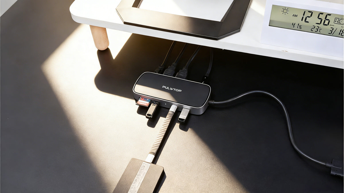 MacBook Pro Docking Station Dual Monitor 4K@60Hz for | USB Hubs - Image 8