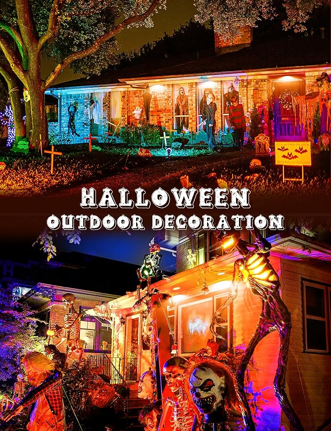 JandCase Halloween Orange Light Bulb Outdoor, LED PAR30 Orange Flood Lights 12W(100W Equivalent), E26 Colored Light Bulbs for Porch Home Lighting, Theme Party Decor, Courtyard, Not-Dimmable, 2 Pack