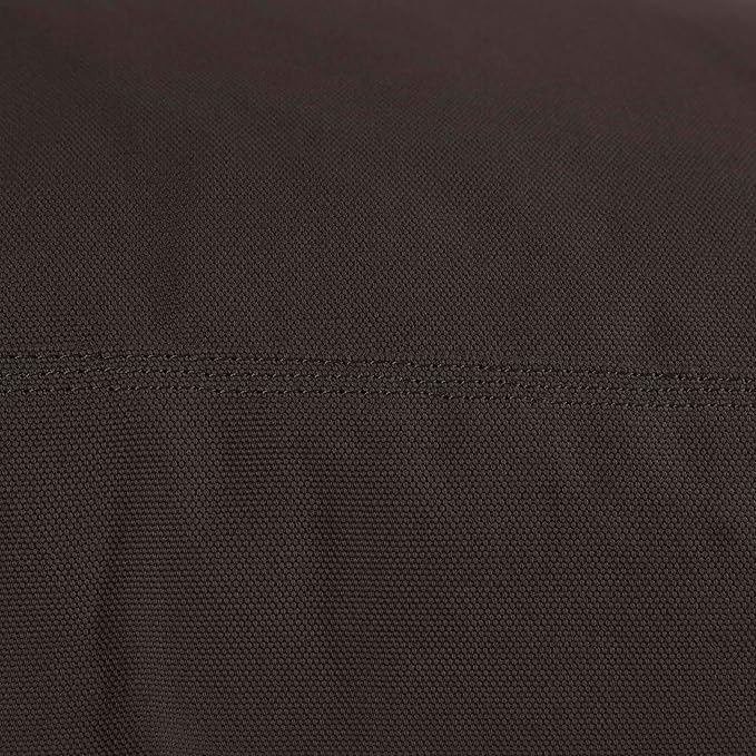 Carhartt Durable Canvas Pet Bed, Water Resistant Firm Duck Dog Bed, Dark Brown, Medium