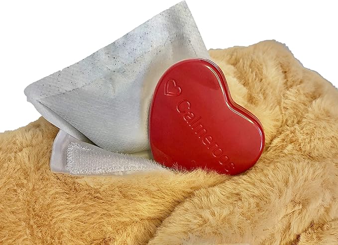Puppy Heartbeat Toy Sleep Aid with 2 Long-Lasting Heat Packs Last 36 Hours Each Puppy Anxiety Relief Soother Dogs Cuddle Calming Behavioral Aid for Pets (Black and White)