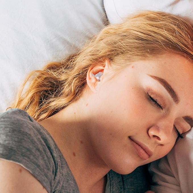 Eargasm All-Nighters Earplugs for Smaller Ears - Sleep Ear Plugs with Sound-Stopping Inserts for Sleeping, Studying, Blocking Snoring - Reduce Noise While Sleeping, Improve Focus for Studying & More