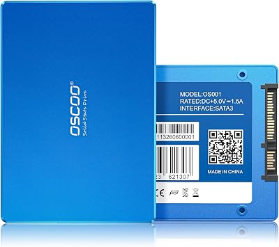 1TB 2.5" SATA III SSD, 568TBW Endurance, 3D TLC NAND, Up to 560MB/s
