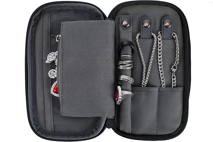 Travelon 2-in-1 Jewelry & Tech Organizer