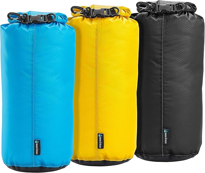 Skog Å Kust LiteSåk 2.0 Waterproof Ultralight Dry Bag | Yellow 2.0, 1.5 Liter