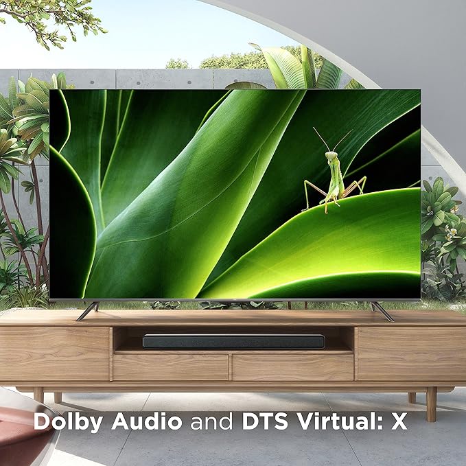 TCL 3.1ch Sound Bar with Wireless Subwoofer (Q6310, 2023 Model), Dolby Audio, DTS Virtual:X, Built-in Center Channel Speaker, Auto Room Calibration, Wall Mount/HDMI Cable Included