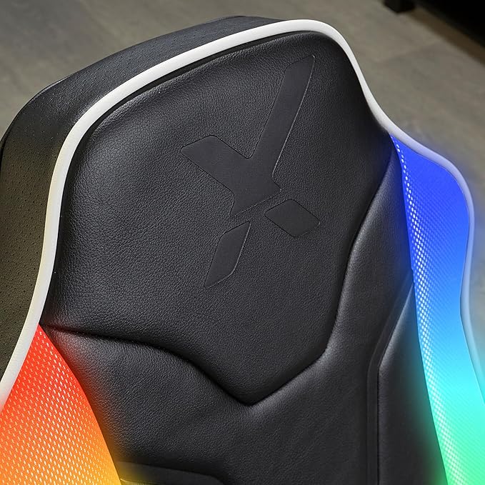 X Rocker Video Gaming Floor Rocker Chair, Built-in Audio, Foldable, for Gamers, Bedroom, or Game Room for Boys, Girls, Teens 5-17, Gifts for Gamers