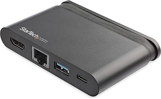 StarTech USB-C Mini Dock with 4K HDMI Ultrawide, 100W PD, GbE, USB-A/C