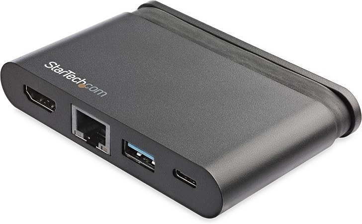 StarTech USB-C Mini Dock with 4K HDMI Ultrawide, 100W PD, GbE, USB-A/C