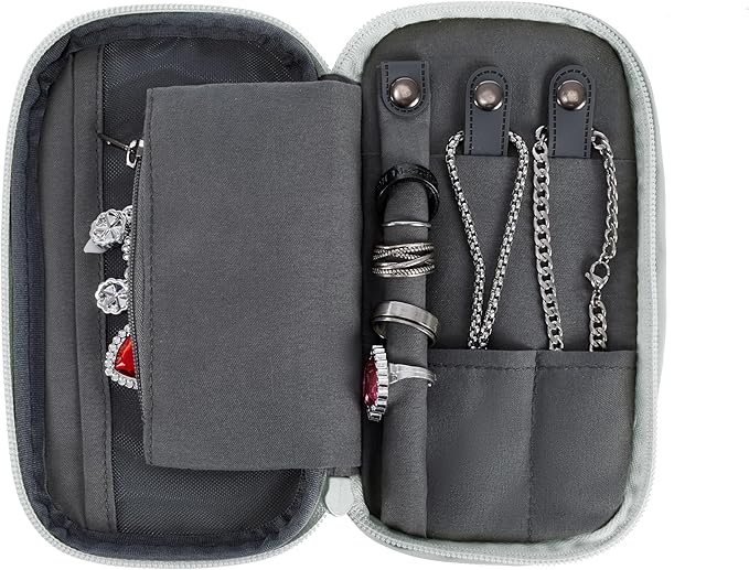 Travelon 2-in-1 Jewelry & Tech Organizer