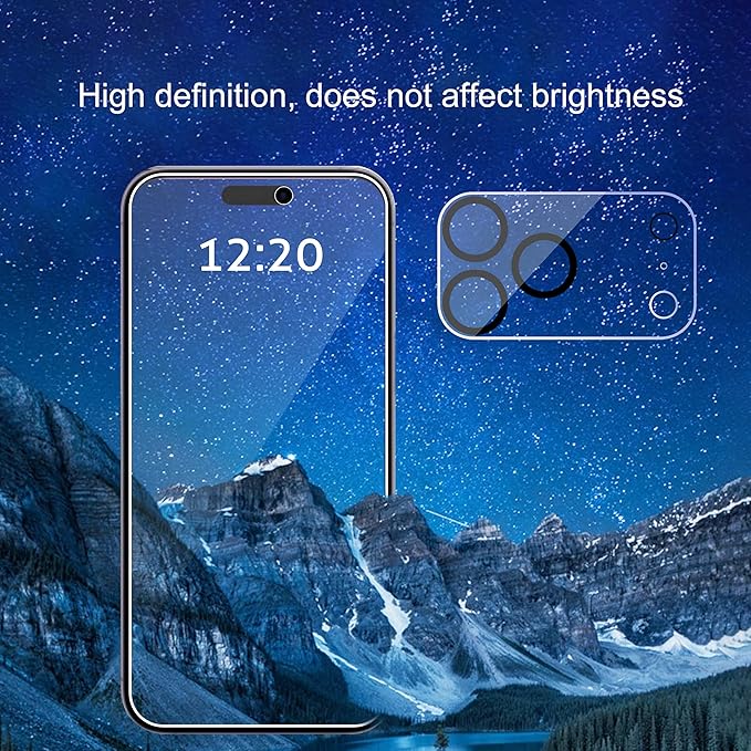 Ailun 3 Pack for iPhone 17 Pro Max Privacy Screen Protector [6.9 inch]+ 3 Pack Camera Lens Protector with Installation Frame,Dynamic Island Compatible,Anti Spy Tempered Glass[9H Hardness]-HD