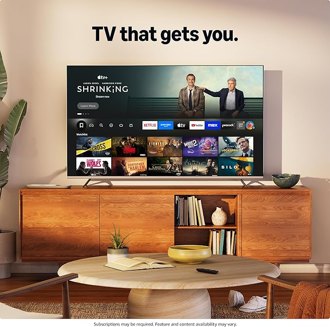 Hisense 40-Inch Class A4 Series FHD 1080p Smart Fire TV (40A4NF, 2025 Model) - DTS Virtual: X, Slim Bezel Design, Alexa Built in, Streaming TV, Black
