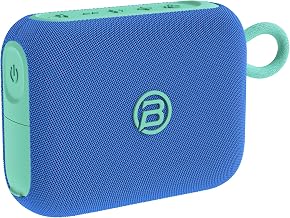 BUGANI Rove Go 5 Portable Bluetooth Speaker, Powerful Bass Boost, Compact with Strap, 24H Battery, Multi-Speaker Pairing, IP67 Waterproof & Dustproof for Camping, Beach & Pool, Blue - Image 1