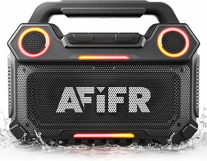 Outdoor Bluetooth Speaker 160W: IP67 Waterproof, 24H, TWS