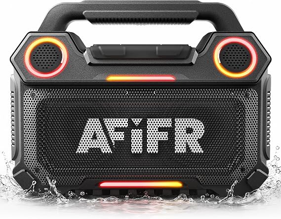 Outdoor Bluetooth Speaker 160W: IP67 Waterproof, 24H, TWS