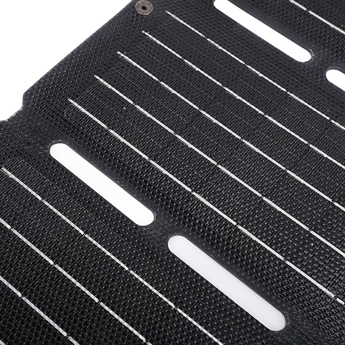 40W Foldable Solar Panel Charger, Portable Power Emergency Renewable Energy Charger Photovoltaic Efficiency IP67 Waterproof with 5V USB for Outdoor Phones Pads Camping Banks Hiking Backpacking