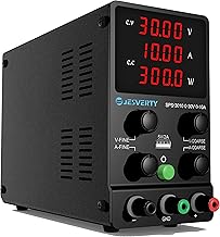 DC Power Supply Variable, 0-30V 0-10A Adjustable Switching DC Regulated Bench Power Supply with High Precision 4-Digit LED Display, 5V/2A USB Port, Coarse and Fine Adjustment SPS-3010 - Image 1