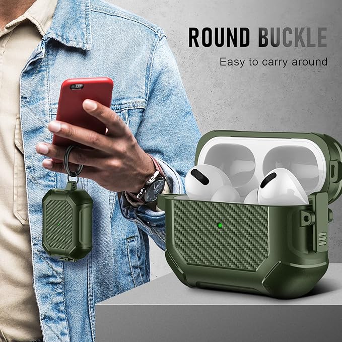 Compatible with Airpods Pro 3 Case(2025),for Airpods Pro 3rd Generation Cases Cover with Keychain Cleaner Kit Soft Silicone Shockproof Cover for Women Men