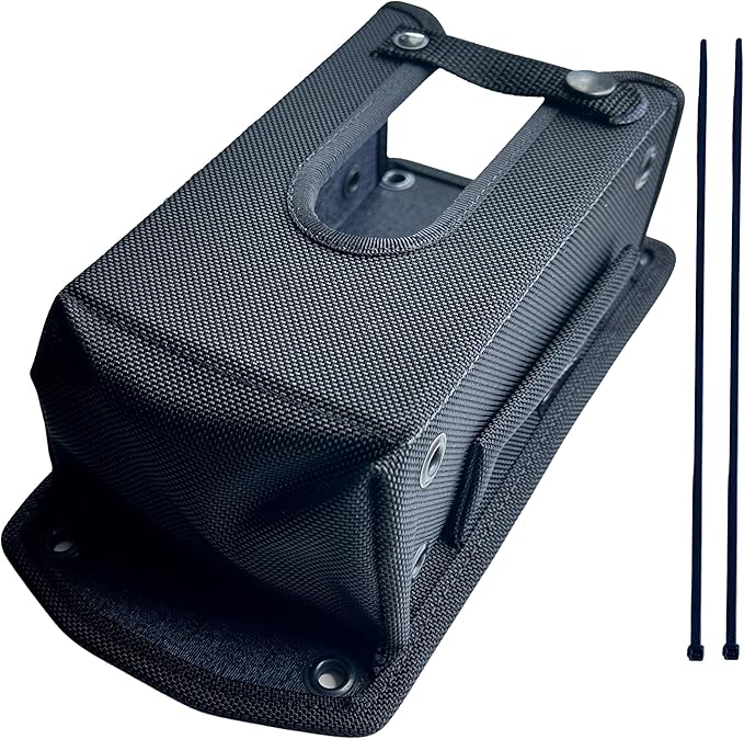 Heavy-Duty Mountable Ballistic Nylon Barcode Scanner Holster & Carrying Pouch for Zebra MC9300 Gun – Rugged, Protective Case with Belt & Mounting Options