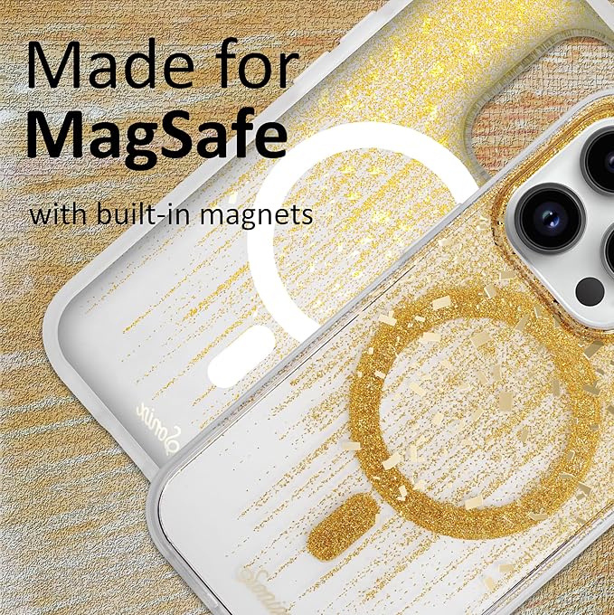 Sonix Case for iPhone 15 Pro Max | Compatible with MagSafe | 10ft Drop Tested | Drippin' Gold