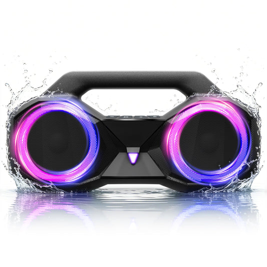 OZJ Outdoor Bluetooth Speaker: 80W Peak Powerful Lou - Image 1