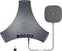 Conference Speaker and Microphone, Bluetooth Speakerphone w/ Extension Mic - Image 1