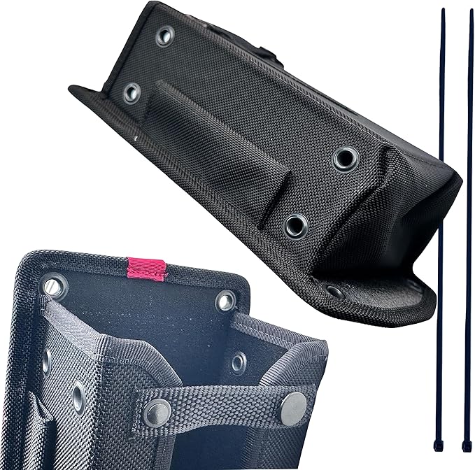 Heavy-Duty Mountable Ballistic Nylon Barcode Scanner Holster & Carrying Pouch for Zebra MC9300 Gun – Rugged, Protective Case with Belt & Mounting Options