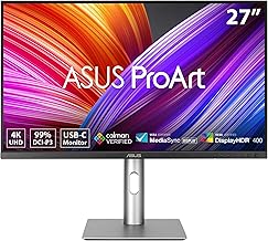 ASUS ProArt PA279CRV 27 Inch 4K UHD USB-C HDR Professional Monitor for Mac - Image 1