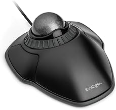 Kensington Orbit Trackball Mouse with Scroll Ring (K75327WW), Black-Grey - Image 1