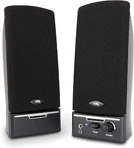 Cyber Acoustics CA-2014 2.0 Computer Speakers, 4W, Stereo Sound