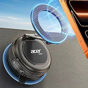 Acer Gadget Car Phone Mount, Vacuum Magnetic Phone Holders for Your Car