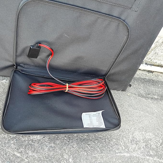 EYONGPV 400W Foldable Solar Panel, 26% HPBC Cells, IP65 Waterproof Portable Solar Charger with 30A Anderson Output & 4.5m Cable, for RV, Camping, Outdoor Power Stations