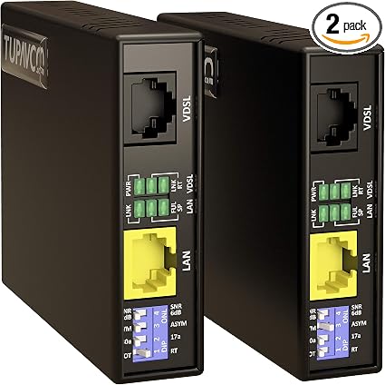 Ethernet Extender Kit - VDSL Network Cable Extension up to 7000ft