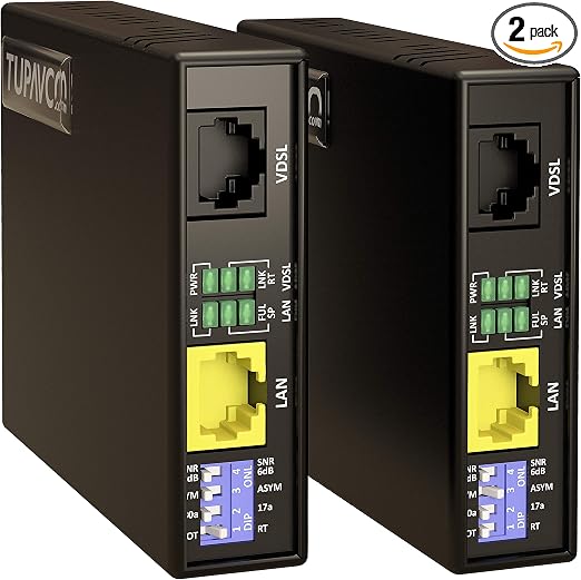 Ethernet Extender Kit - VDSL Network Cable Extension up to 7000ft