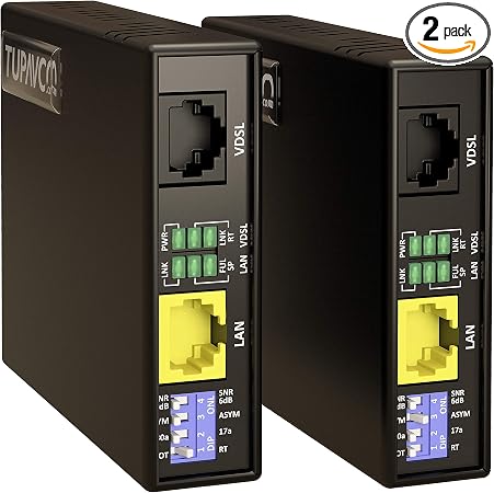 Ethernet Extender Kit - VDSL Network Cable Extension up to 7000ft