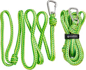 Skog Å Kust Premium PWC Dock Lines, 1/2'' x 7ft & 14ft, 2-Pack